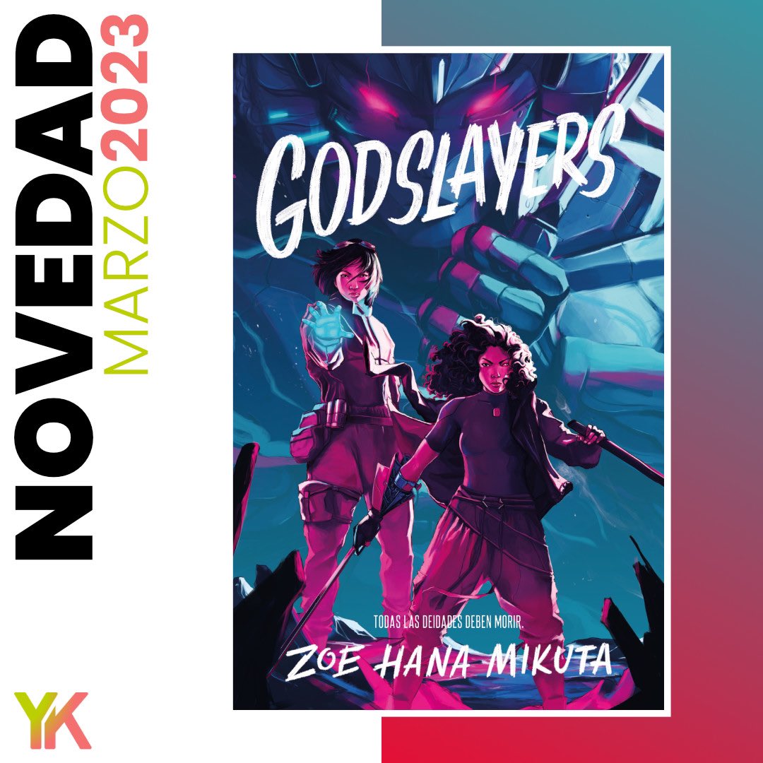 UniversoDSilvia's tweet photo. ⚠️ATENCIÓN⚠️
El 6 de febrero @youngkiwi_ed publicará #Gearbreakers de @ZoeHanaMikuta y el 6 de marzo la segunda parte #Godslayers.
Dos chicas en bandos opuestos de la guerra descubren que luchan por un propósito común y se enamoran la una de la otra. https://t.co/gKuNB8yBfD