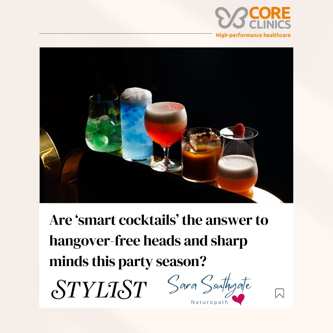 Are 'smart cocktails' the answer to hangover-free heads and sharp minds this party season? 🥳 <a href="/SaraSouthgate/">Sara Southgate</a> talks to Stylist about switching the booze for a mix of therapeutic mushrooms and rosemary as your go to holiday drink! 🍸🍄✨
stylist.co.uk/fitness-health…
#HolidaysAreComing