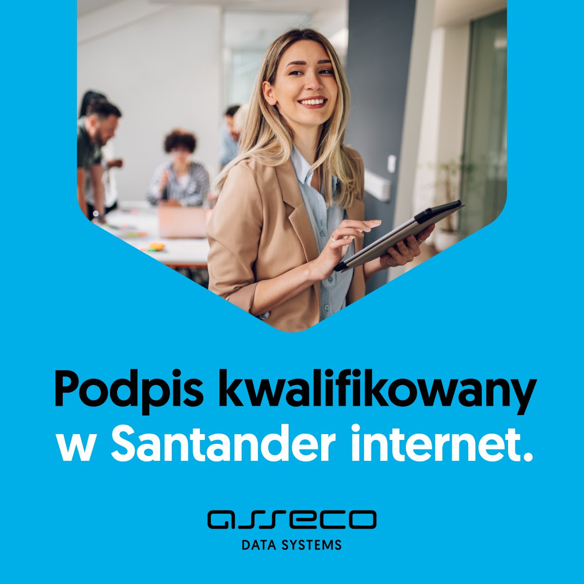 assecods's tweet photo. 🤝Klienci indywidualni @SantanderBankPL mogą zdalnie kupić kwalifikowany #ePodpis SimplySign w zakładce eUrząd, a dzięki usłudze #eID w procesie zakupu zdalnie zweryfikują i potwierdzą swoją tożsamość.

#ITmadeinPoland #paperless #SimplySign #CertumByAsseco https://t.co/WGtFjcHrOW