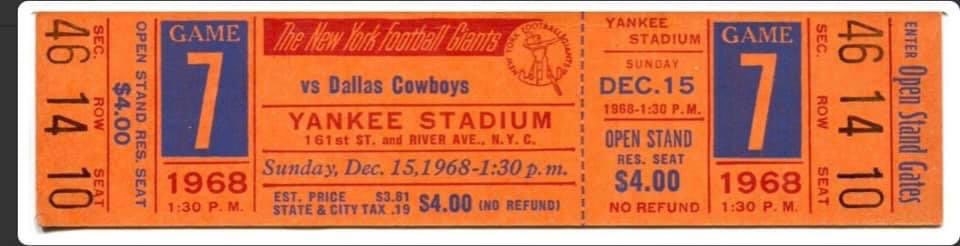 CowboysOld's tweet photo. This turned out to be Dandy Don’s final regular season game. 

#60sCowboys #FirstCowboys #DonMeredith #DallasCowboys #CowboysNation @Gil_Brandt https://t.co/gH2MU6pSat
