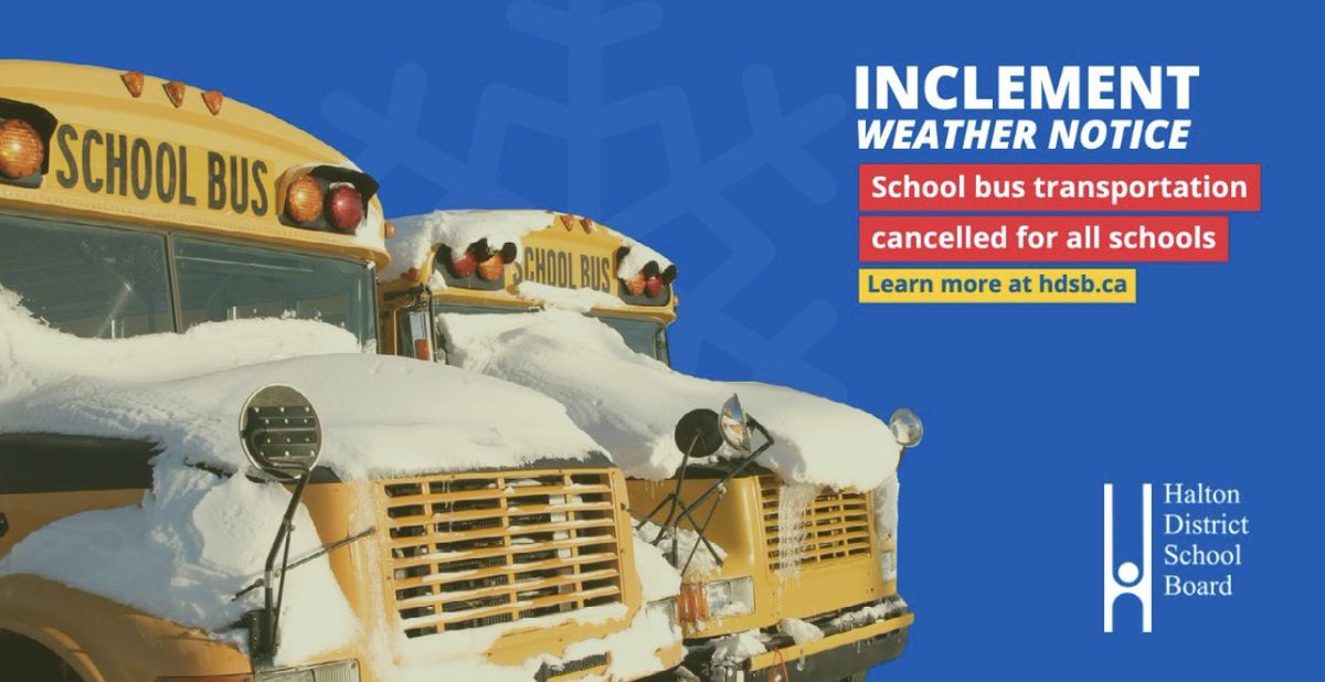 Hello Maverick Families, all transportation has been cancelled for today. Schools are open.  We are postponing The @Maplehurstps Winter Concert until Monday at 6PM.