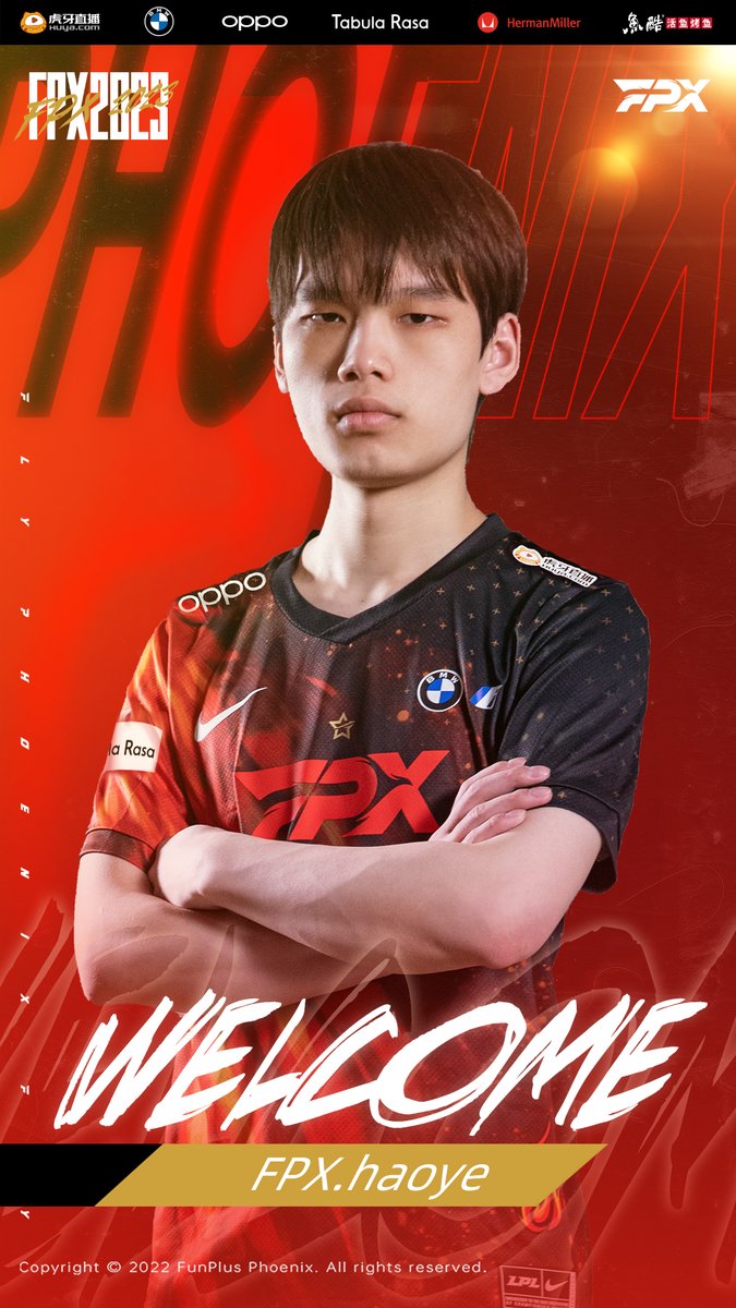 FPX on X: [2022 Demacia Cup #FPXLOL Roster] Top：Xiaolaohu Top