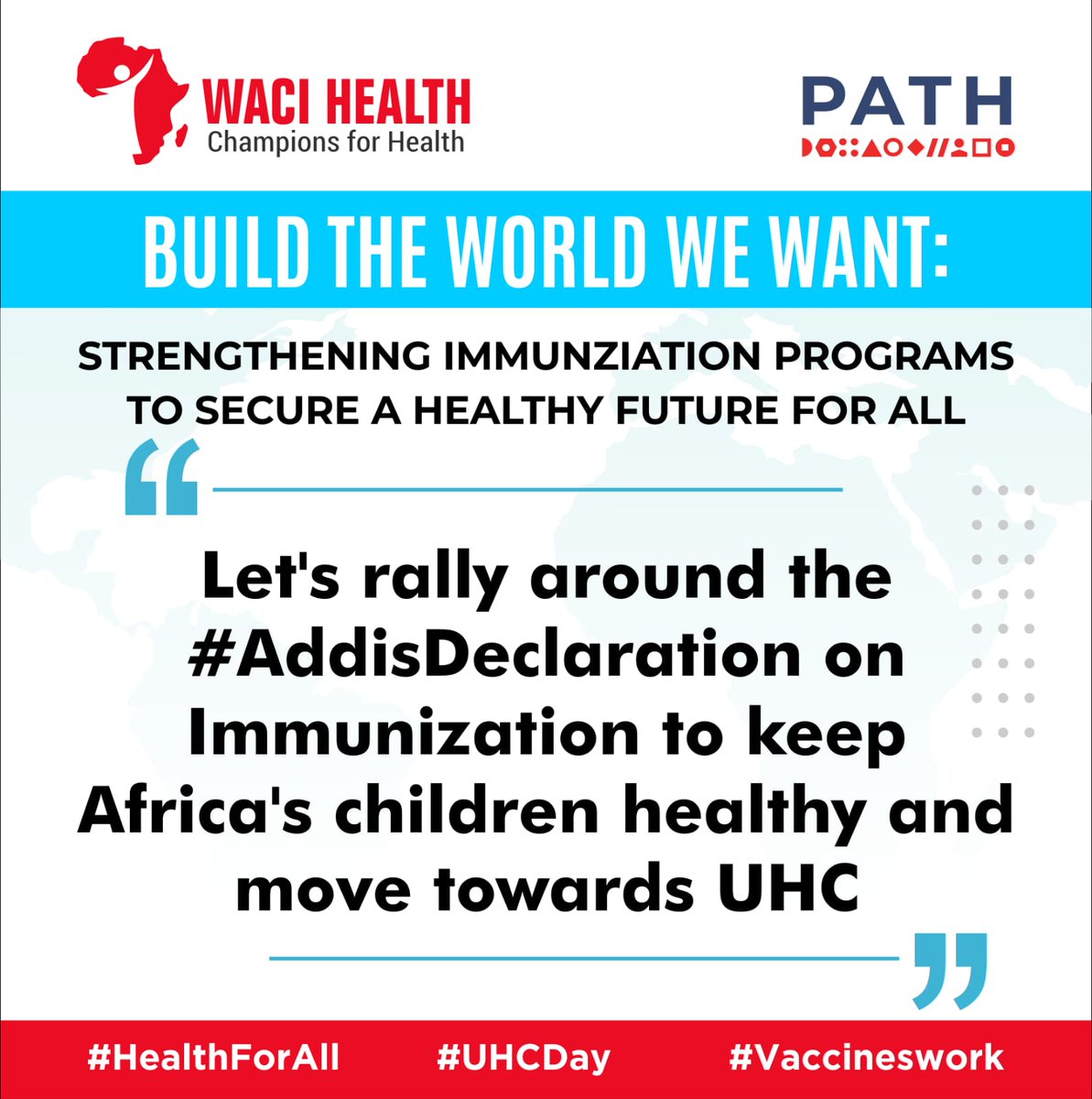 nakuruguy's tweet photo. Let's rally around the #AddisDeclaration on Immunization to keep Africa's children healthy and move towards UHC #HealthForAll #UHCDay @CSOs4UHC @UN @WHO @WBG_Health @gavi @csogavi1 @WACI_Tweets @pathadvocacy https://t.co/pFe8R5dQNw