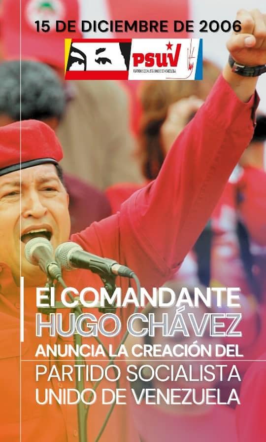 16 años de luchas, batallas y victorias en unidad. 
@Psuv_Lara_
<a href="/PSUVTorresLara/">PSUV Torres🚩</a>
<a href="/PartidoPSUV/">PSUV</a>
#SOMOSPSUV