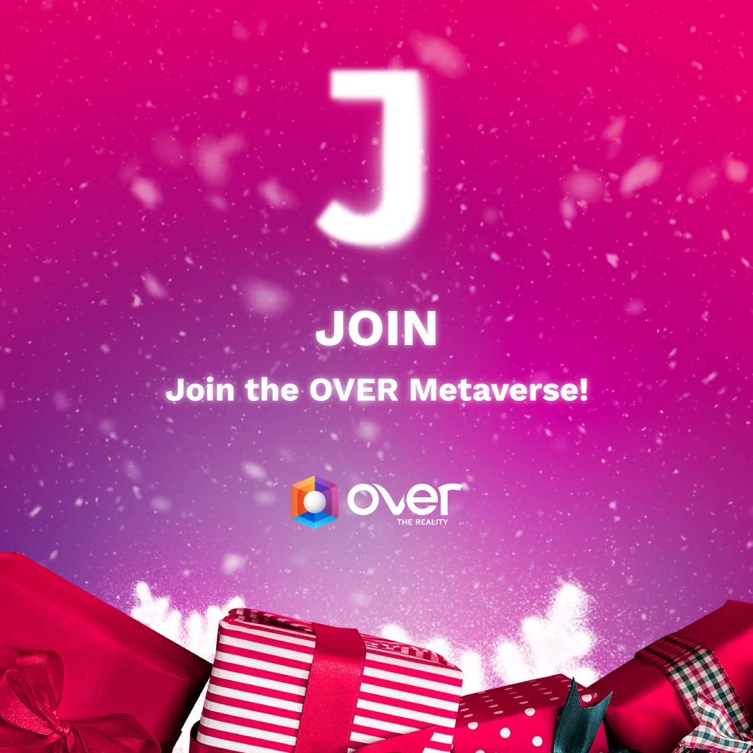 OVRtheReality's tweet image. 🥳 #OVERAlphabet

🎄Day 10
J = Join
🌀 We invite you to join us in the OVER Metaverse. 
Meet, network, collaborate, and connect with like-minded people. Our aim is to bridge the gap between the digital and physical worlds, enriching the real world with 3D assets. 
 
#comeonOVER