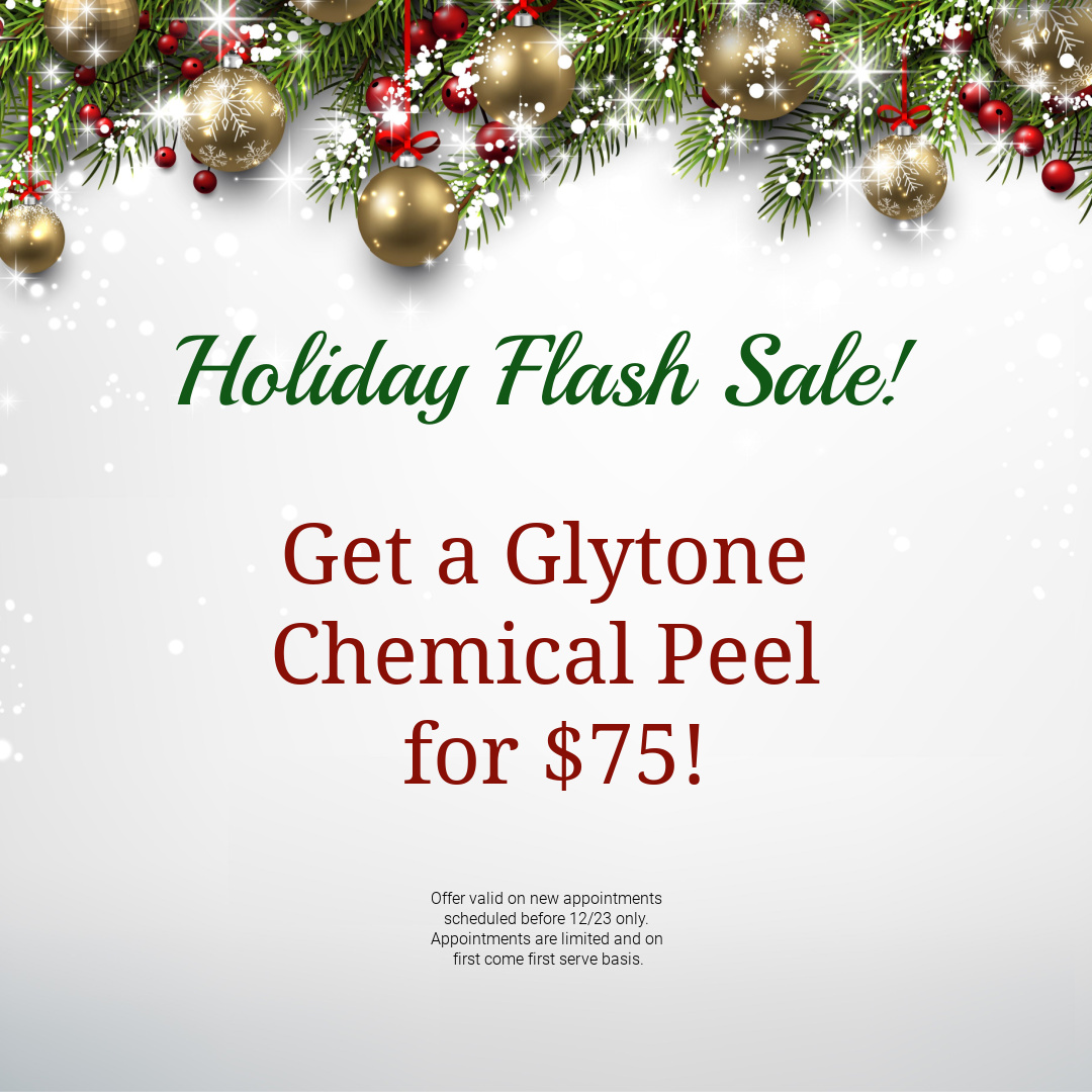 AspirePlastic's tweet photo. ✨ FLASH SALE ✨

Get $50 off a Signature Diamond Glow
                                   OR
Get a Glytone Chemical Peel for $75

*Offer valid on new appointments scheduled before 12/23 only. Appointments are limited and on a first-come, first-serve basis* https://t.co/t06Mw24z06