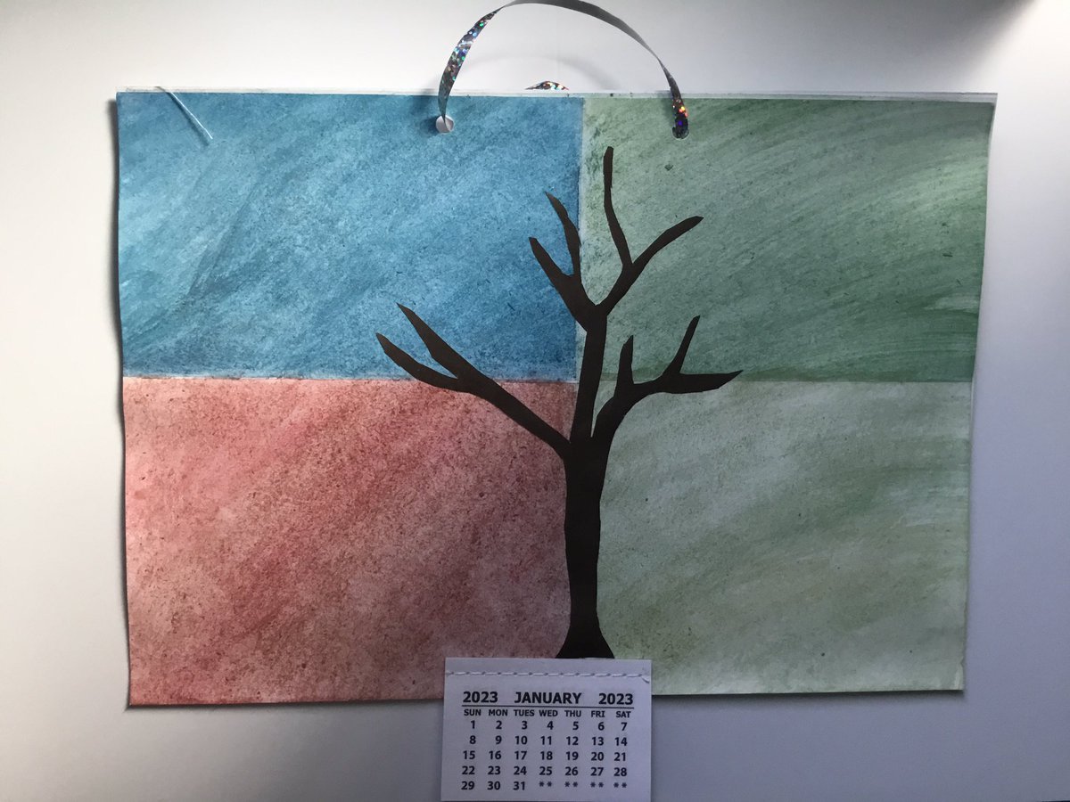 skidbyschool's tweet photo. Class 3βs calendars are ready to go home! They used water colours to achieve their seasonal backgrounds #2023 #SchoolCalendars π https://t.co/PtVGxyEnWG