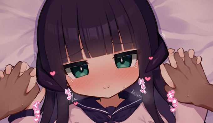 R-18アカウント【@noaw520】でアップしたイラストのキュートお顔です!! 