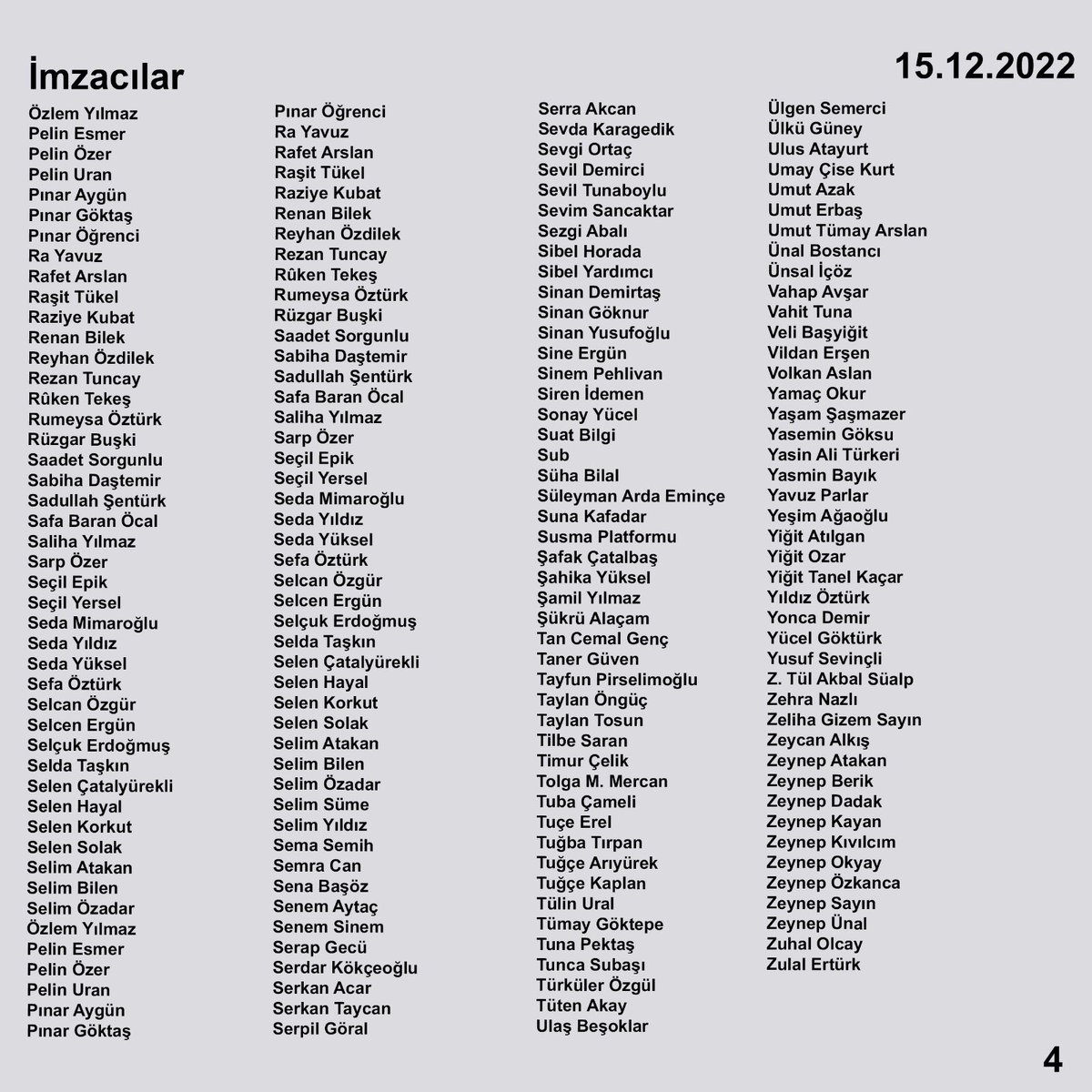 bagimsizmadenis's tweet image. Eczacıbaşı Esan Madencilik’teki direnişimizle dayanışmak için sanat ve kültür emekçileri tarafından imzaya açılan çağrı ve dayanışma metnine imza atan -gözümüzden kaçabilecek kadar çok sayıda- dostlarımıza tekrar tekrar çok teşekkür ederiz. Yaşasın dayanışma! #MadenciKazandı