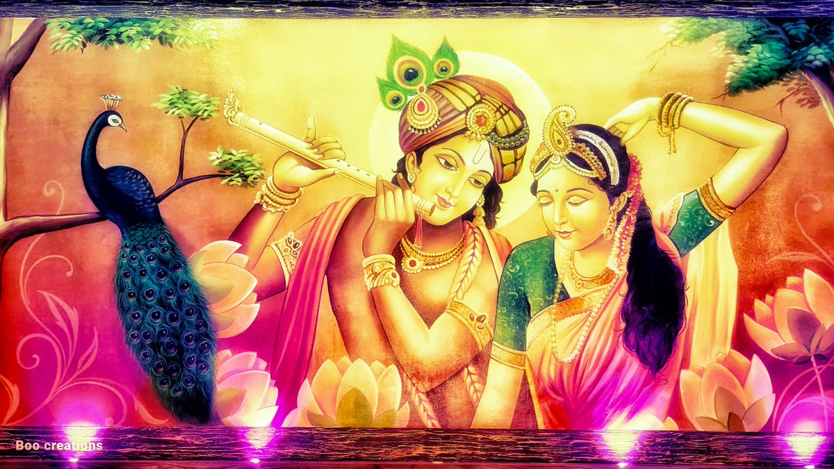 innn0centdevil's tweet photo. When Krishna is your one and only love, you won't even feel jealous of Radha's presence there..... https://t.co/HTsu2dml4P