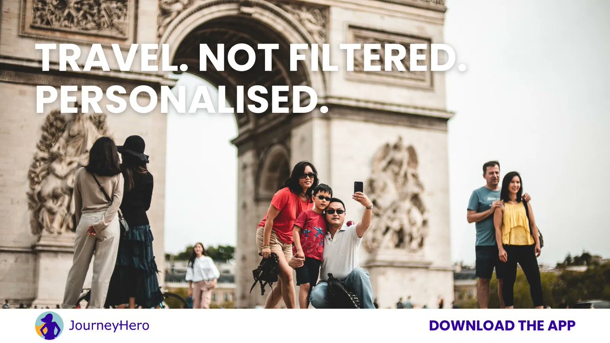 Download the JourneyHero app and travel better. 👍 #makeitpossible Download now: apple.co/3K428RC #travelapp #JourneyHeroapp #traveltech #travelnews