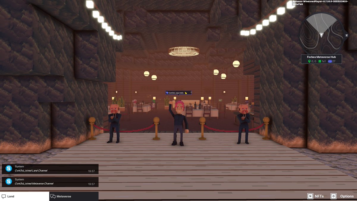 PorterRutherfo2's tweet photo. @TheSandboxGame @Forbes @polygonalmind In the @Forbes Metaverse Hub! Check my screenshot below 🎈👇 https://t.co/lAmYP1UGEW