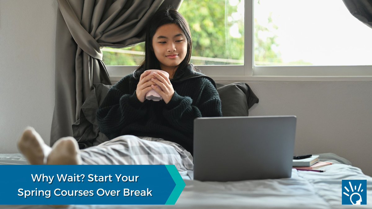 Apex_LearningVS's tweet image. You don’t have to wait until January to start your spring courses. Enroll now and get started over your winter break. View our course catalog and enroll today! 
View our course catalog, enroll, and get started today: trckr.com/Spring32TW
#springenrollment #winterbreak