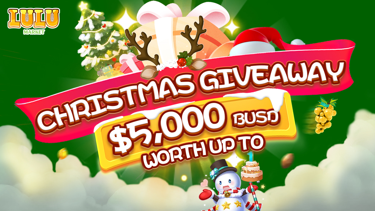 Santa Claus is coming to town! Celebrate #Christmas with us!🎅

To celebrate, we’re giving out a $5,000 BUSD worth of treasury box🎁 and LUCK #token!

LUCK can be used to stake for daily #dividends in USD!💰

👉To Apply: gleam.io/McFjf/lulu-chr…

⏰2022.12.15, ~2023.1.3, 11 AM UTC