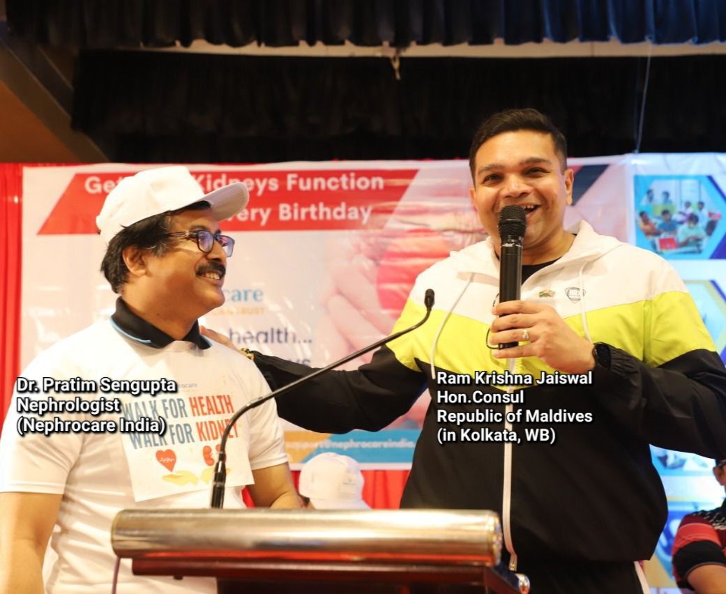 Ram Krishna Jaiswal 🌍🕊 (@ramkjaiswal) on Twitter photo It was indeed great pleasure on my part, to aver a condensed "Motivational-Session" addressing the august audience, during the 'Walk-for-Health' Conference organised by <a href="/NephrocareIndia/">Nephrocare India</a>
Cont.. It was indeed great pleasure on my part, to aver a condensed "Motivational-Session" addressing the august audience, during the 'Walk-for-Health' Conference organised by <a href="/NephrocareIndia/">Nephrocare India</a>
Cont..