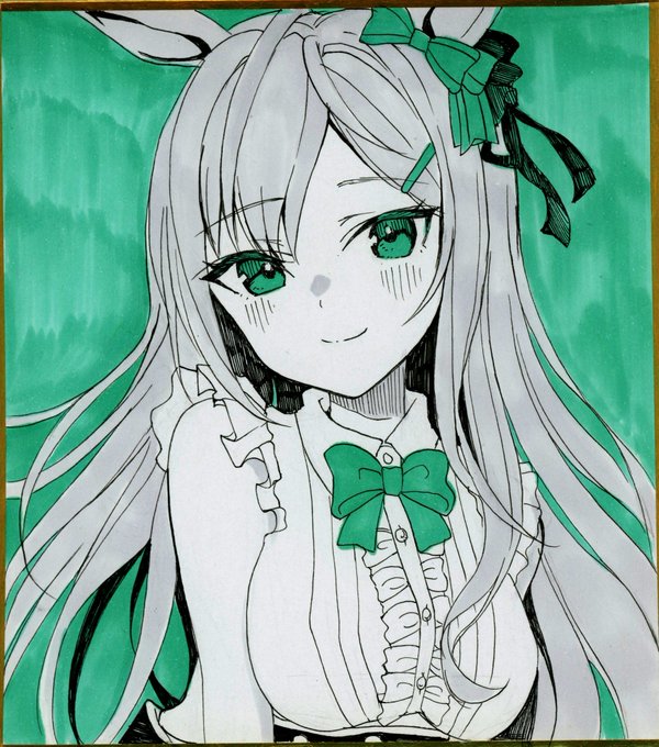 #ウマ娘
#アナログイラスト
イベントで配布したこたちー! 