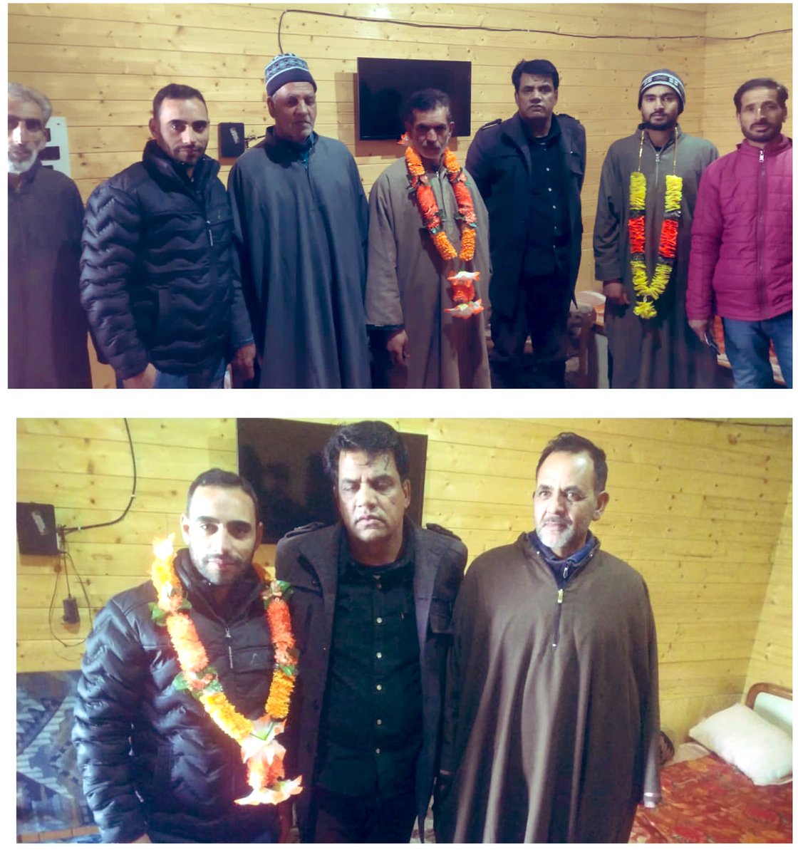 irfanpanditpuri's tweet photo. Welcome Showkat Ah Parray sab ward member walrama A and Abid Mohidain Bhat &amp; kursheed Ah khoja in @JKPC_ 
Also welcome new friends from Gundchabutra Peer Nasrullah and others. https://t.co/efGyEsOx3z