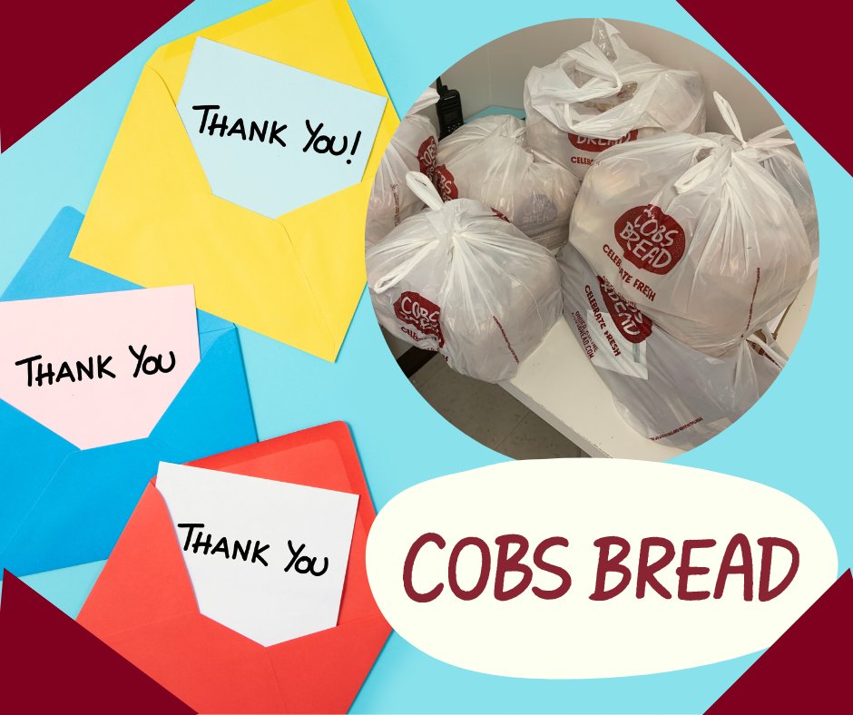 CrossroadCentre's tweet photo. HUGE THANKS to Ayman Elkerdany, @COBSBread in Westboro, for supporting our school breakfast program with weekly donations of bread. So many children & families will benefit. Shout out to Sharon Aron for organizing this!
#Grateful #SoGenerous! https://t.co/ROuxJATzNh
