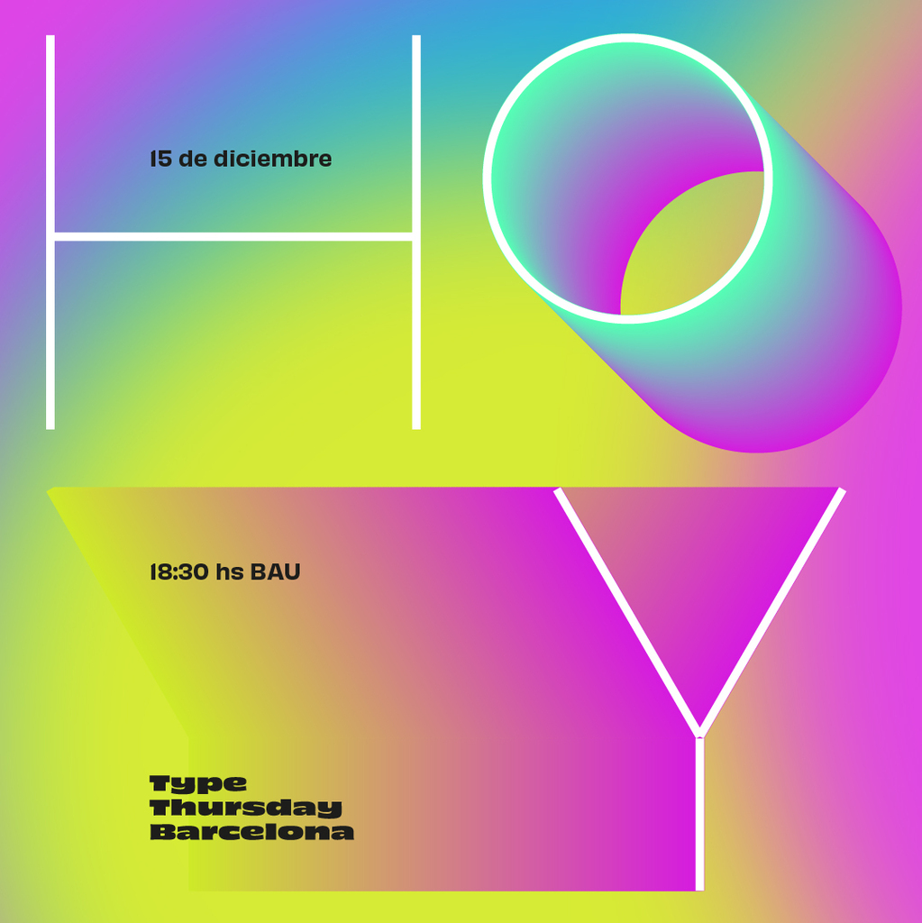 TypeThursdayBCN's tweet image. ¡Nos vemos esta tarde! ✨ a las 18.30h (#Barcelona) en la BAU!! 
Charlaremos sobre tipografía, diseño y animación junto a @jose.alcazar  @createdbyruben y @gerardmallandrich !

¡Comparte con tus amigos amantes de las letras!
¡Nos vemos a las 18.30h! ¡… instagr.am/p/CmMBO4IIPu2/