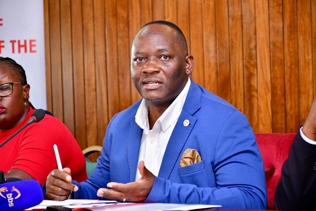 MathiasMpuuga's tweet image. We addressed the press this morning to highlight our accomplishments in @Parliament_Ug this year + what we're planning for next year. Our key priority for 2023 is a Bill to introduce electoral &amp;amp; constitutional reforms that have in past been tabled as an afterthought. 1/