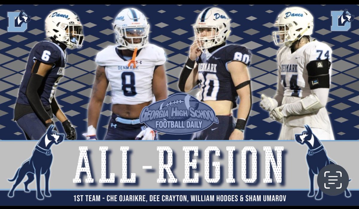 DHSGridironClub's tweet photo. Congratulations to our #AllRegionDanes @cheojarikre @Run_DMC8 @WilliamH_80 @ShamXXl https://t.co/KGi1tDkmXy
