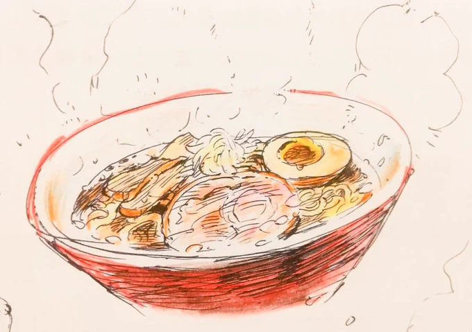 食べ物を美味しそうに描くというもの 難し 