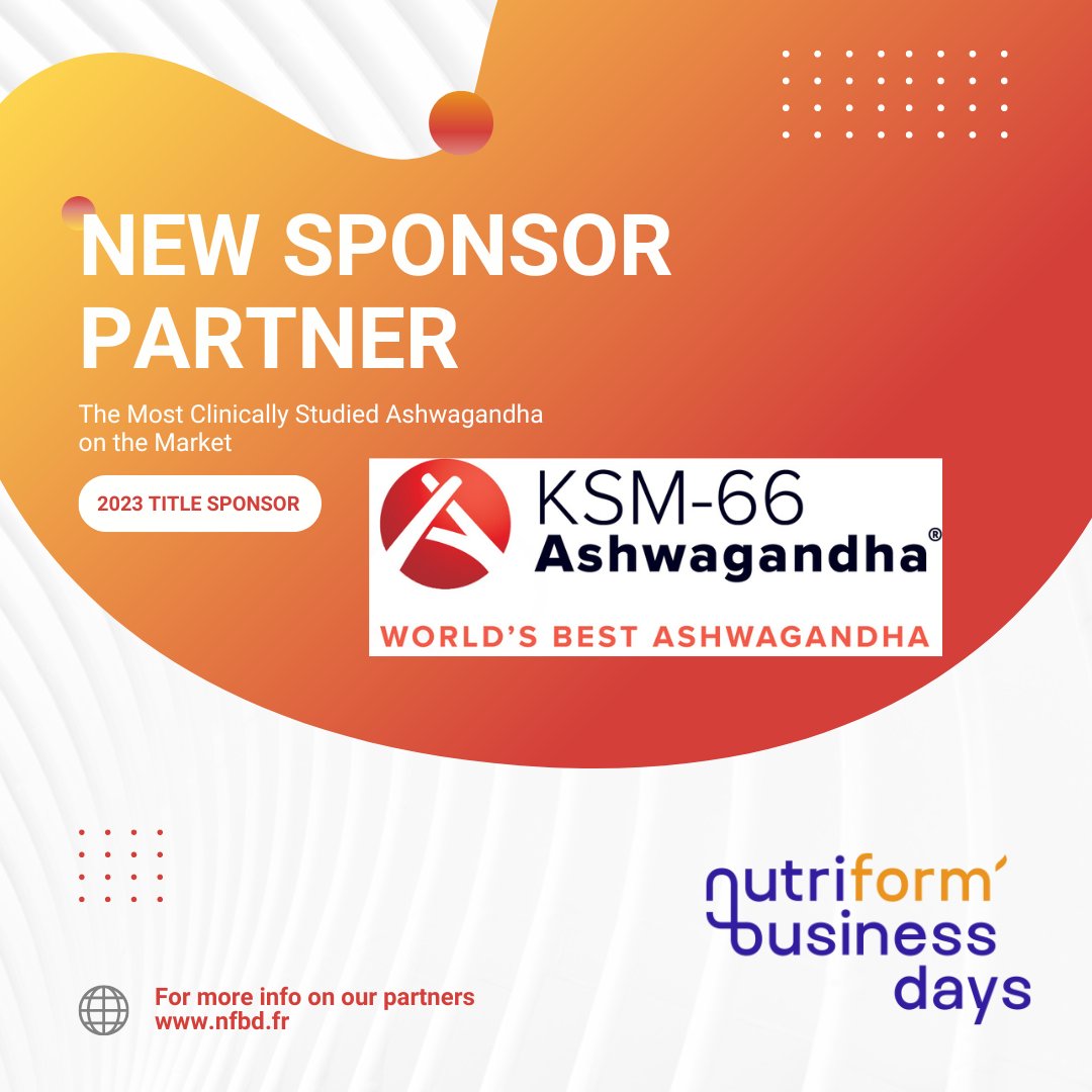 NutriFormBD (@nutriformbd) on Twitter photo 👉 Nous sommes très fiers de vous annoncer aujourd'hui un nouveau partenariat-sponsor avec <a href="/KSM_Ashwagandha/">KSM-66 Ashwagandha </a> pour l'édition 2023 !
#NFBD #sponsor #partenaires
linkedin.com/posts/nutrifor… 👉 Nous sommes très fiers de vous annoncer aujourd'hui un nouveau partenariat-sponsor avec <a href="/KSM_Ashwagandha/">KSM-66 Ashwagandha </a> pour l'édition 2023 !
#NFBD #sponsor #partenaires
linkedin.com/posts/nutrifor…