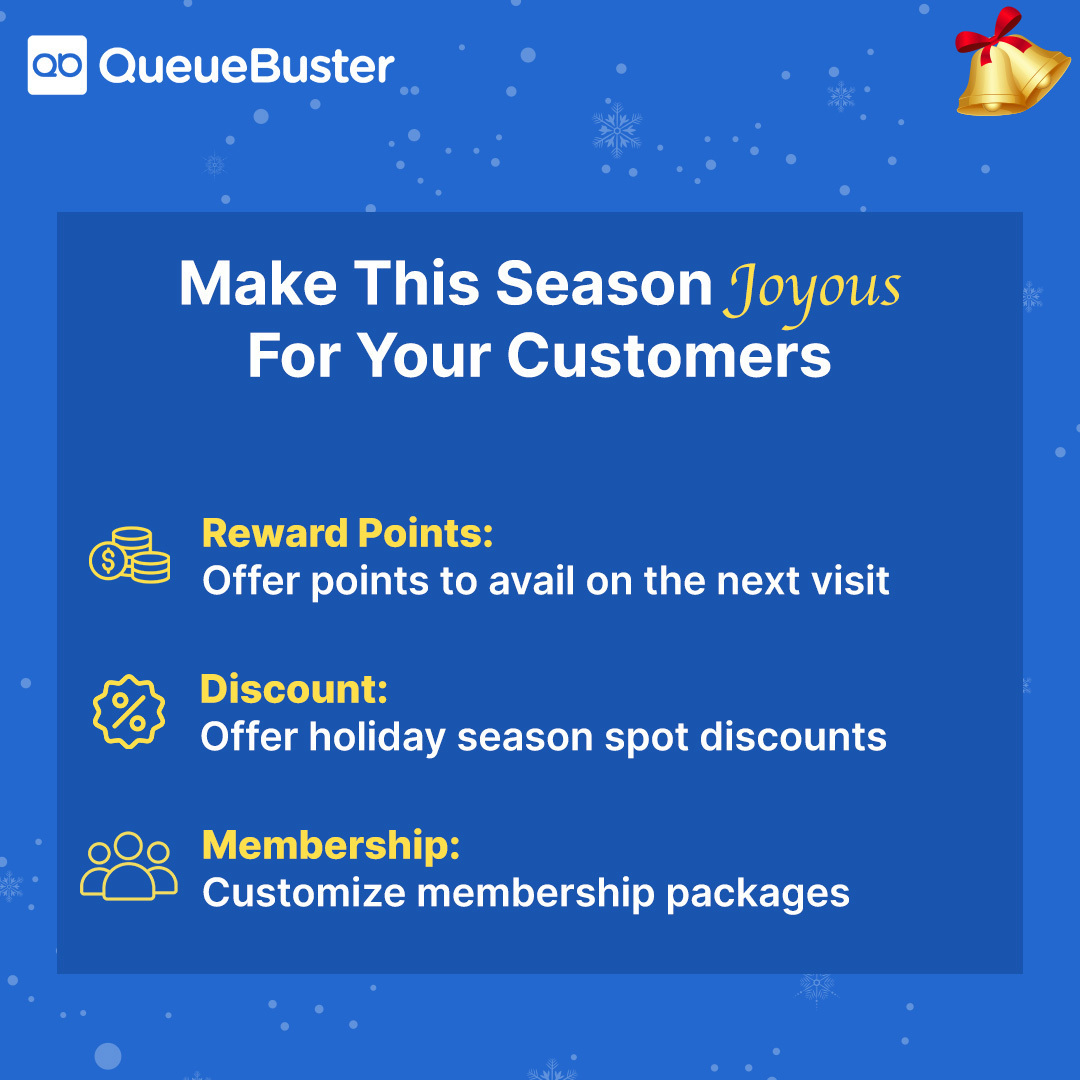 QueuebusterPOS's tweet photo. Now, manage your appointments, packages, services, and lots more at your fingertips and go stress-free with #QueueBuster
Click on the link to learn more- https://t.co/LfYzIBibZS
.
.
.
#FestivewithQueueBuster #Spa #Salon #Festive #FestiveSeasons #Holidaysseason #Christmas https://t.co/eWZrrd2R4y
