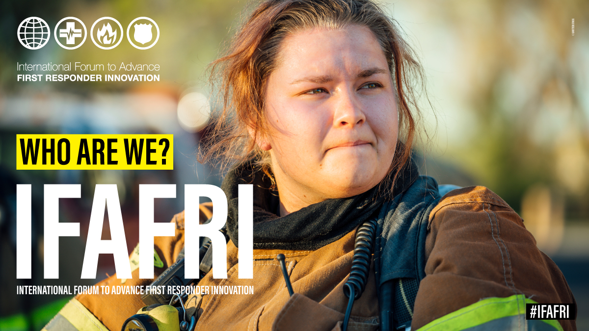 🤜🤛 We are #IFAFRI, an organisation of international government leaders from 15 countries &amp; the <a href="/EU_Commission/">European Commission</a> focused on enhancing &amp; expanding the development of new technology for 🚨 first responders.

🦺 Get to know our work, our goals &amp; services👉 bit.ly/3OLAzjG