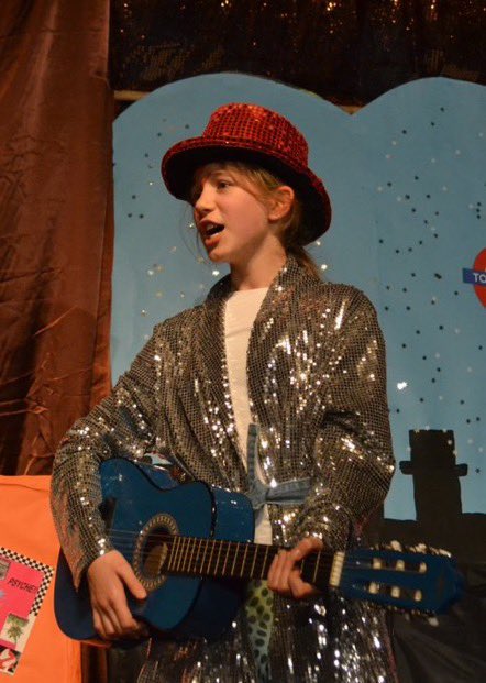 Stanselms_toot's tweet photo. We were treated to an indulgence of 80s nostalgia during the Key Stage 2 pantomime last night (oh yes we were) #bestoneever https://t.co/WOKj73VtAv
