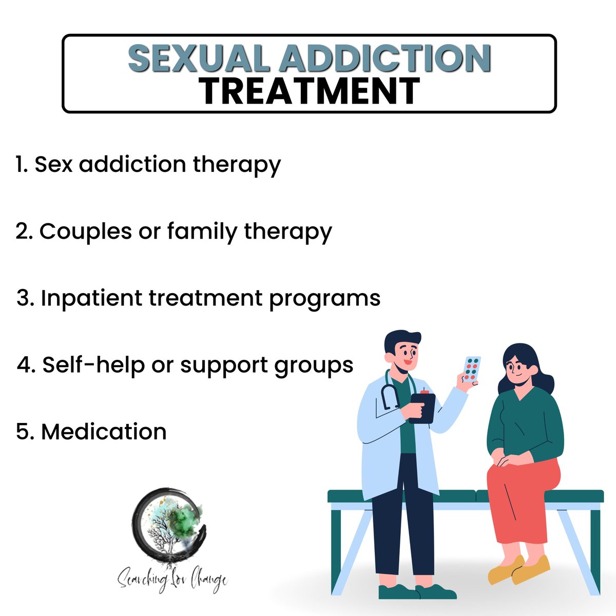 CSATinChicago's tweet image. If you feel that you have a sex addiction, begin by talking with a therapist. There are also organizations that can provide support. These sexual addiction treatment can be helpful if you are looking for. 
----
🌐 changesfc.com
.
#changesfc #searchingforchange