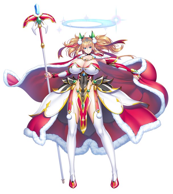 【対魔忍RPGX】12/16 16:00より期間限定ガチャ!
https://t.co/n4s2Qhkl15

対魔忍だってMerry Christmas!!!
新イベントに合わせて新たな臥者が期間限定追加。
SRキャラは葵渚先生謹製、鬼崎きらら第4弾登場!!!
「私が小さかった頃、
 クリスマスにママが教えてくれた歌なの」 