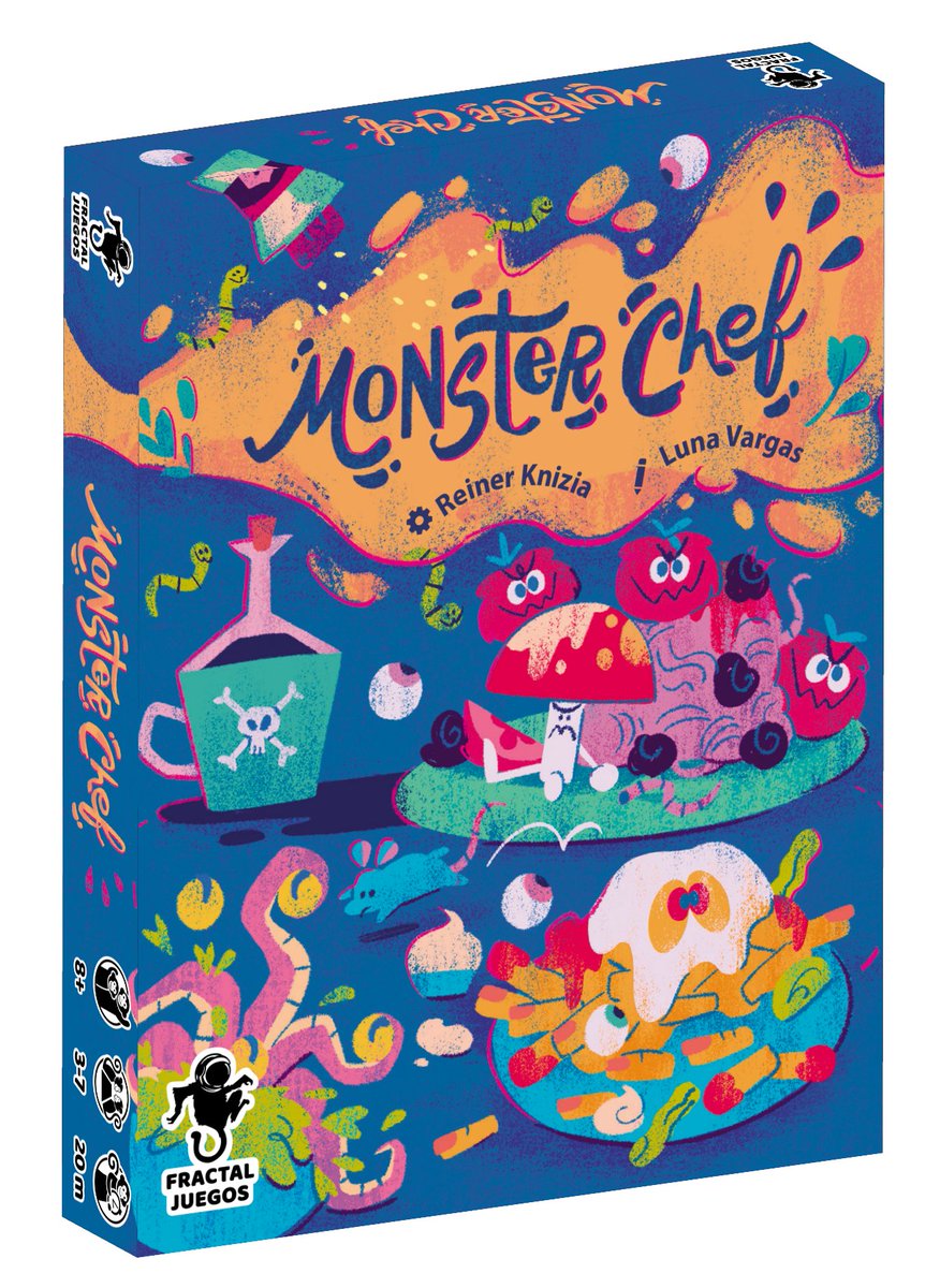 Our Inferno game has been released by Fractal Juegos in Spanish, under the title Monster Chef.
