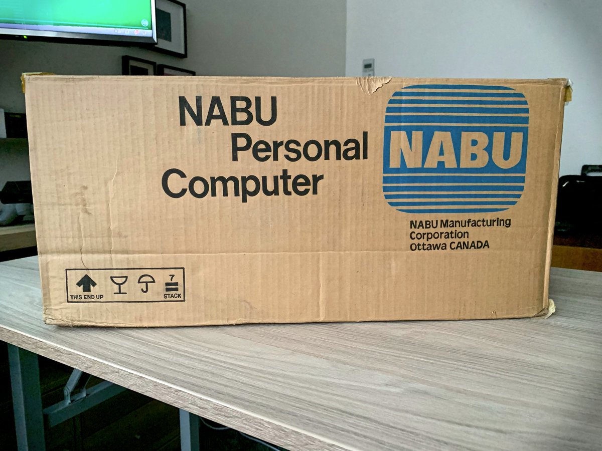 ofsik's tweet photo. This growing YouTube star has just shown up at my door. Welcome to Czechia! #nabu #personal #computer https://t.co/T0FnFB3qMX