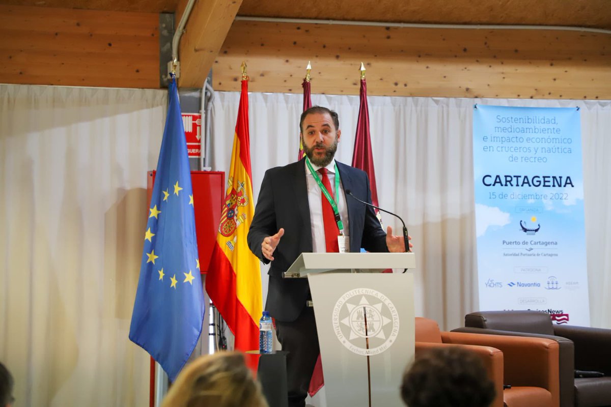 PuertodeCtg's tweet photo. #Cartagena cerrará 2022 con un récord histórico en turismo de #cruceros con 185 escalas

Hoy celebramos unas Jornadas sobre “Sostenibilidad,medio ambiente e impacto económico de los cruceros y la náutica deportiva”, organizadas por la APC, @CruisesNewsMG y AWP Services @CliaSpain https://t.co/W0cotGQzyY