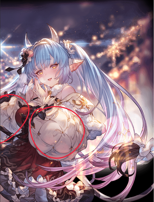 一瞬だけ見えるおっぱい 