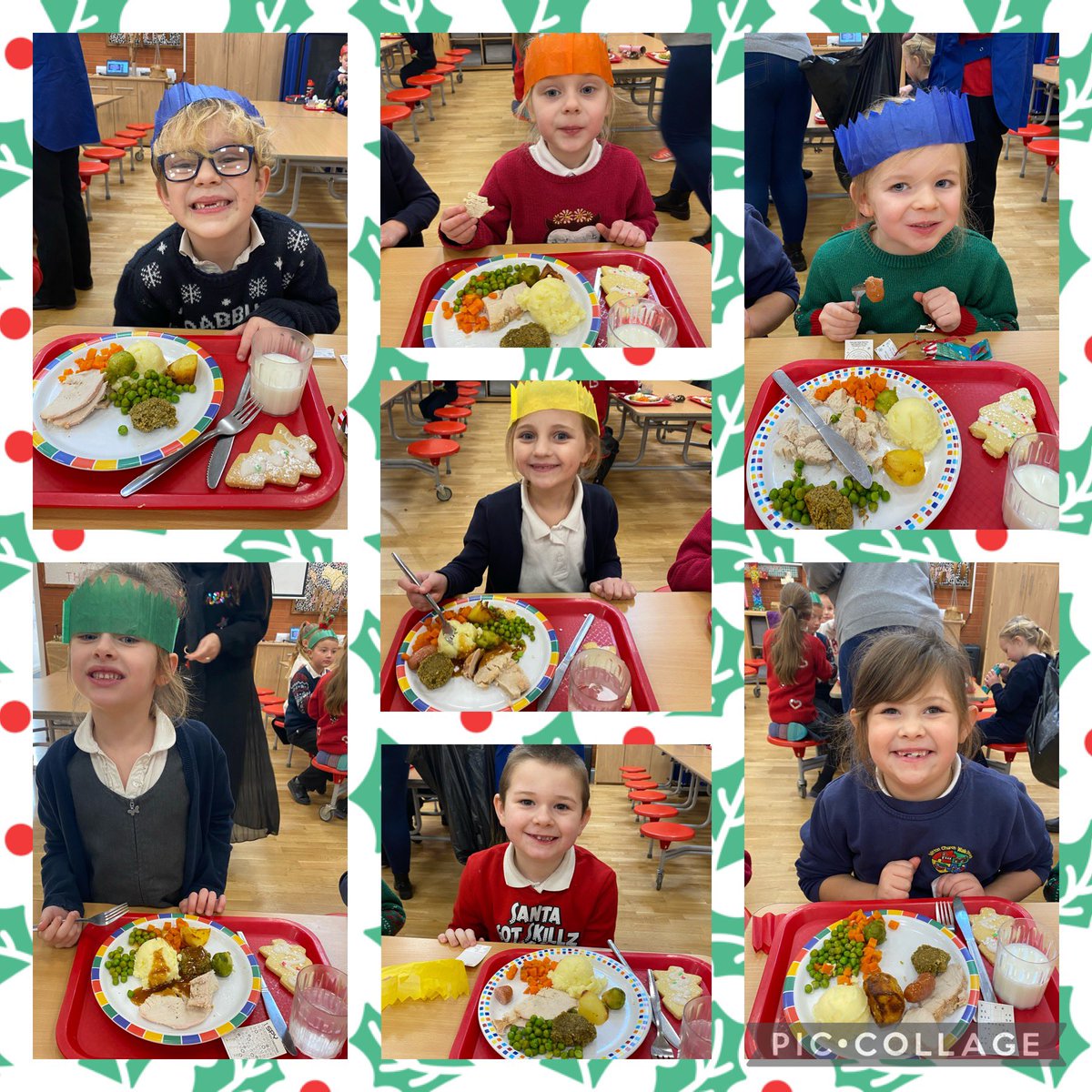 drseussclass's tweet photo. A yummy Christmas Dinner for our lunch today! 🍴🎄 https://t.co/ddBeWsSDqf