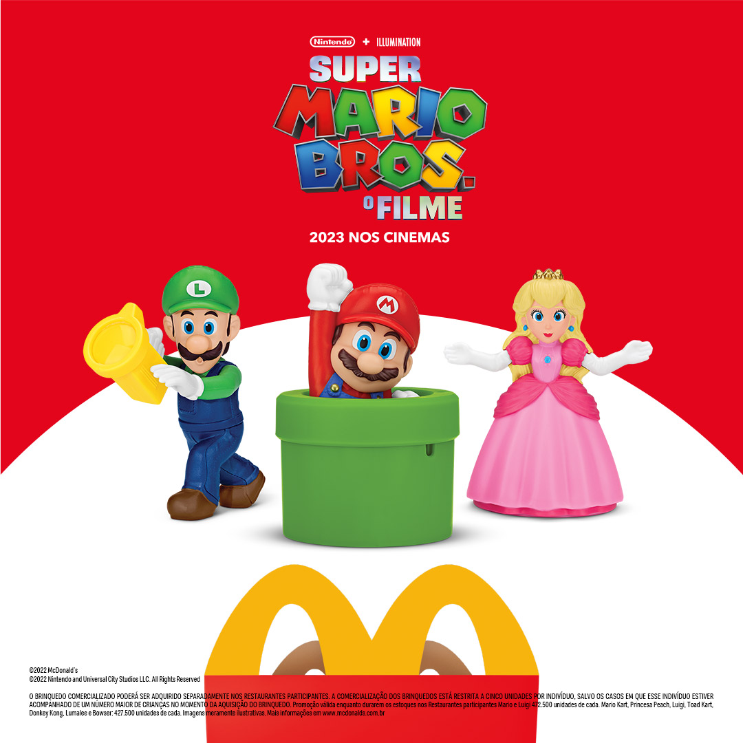 SUPER MARIO: NOVO FILME EM 2022