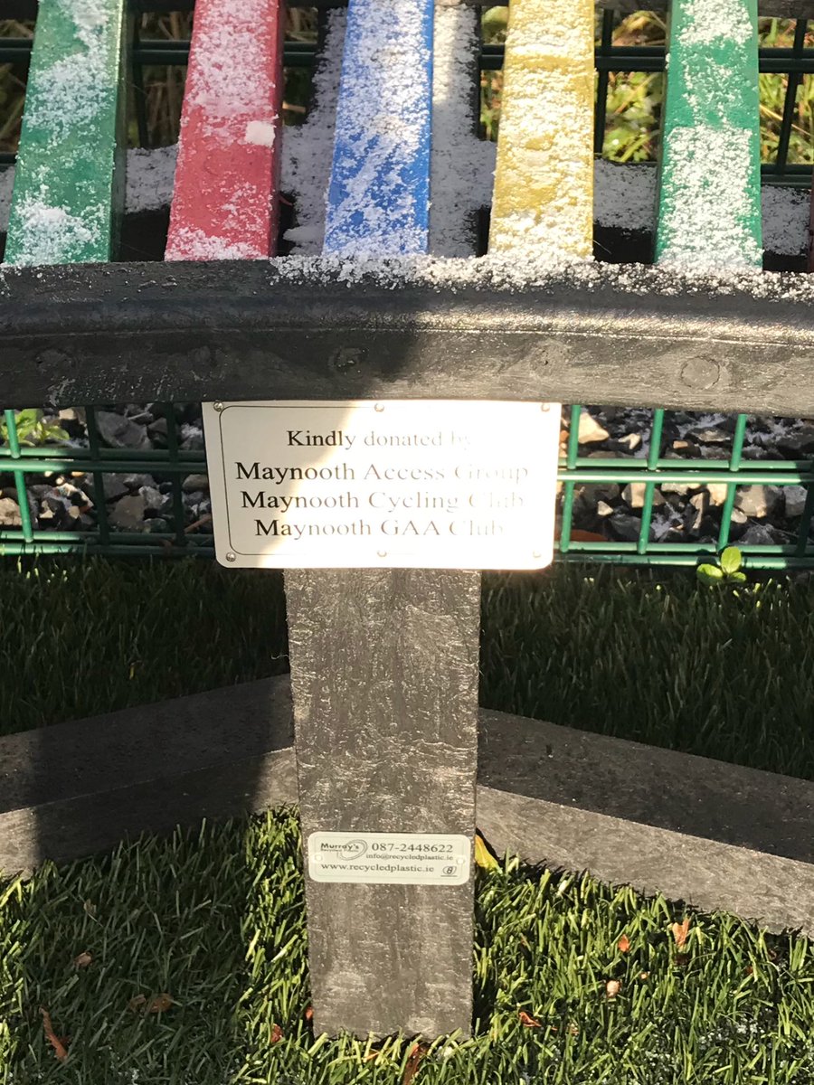 Thank you to <a href="/stepskilcloon/">Stepping Stones Special School</a> for inviting us to tour your amazing  school and seeing at first hand the warm, welcoming learning space you have created.Delighted on behalf of <a href="/access_maynooth/">Maynooth Access Group</a> , <a href="/MaynoothClub/">Maynooth Cycling Club</a>  and <a href="/maynoothgaa/">Maynooth GAA</a> to gift this children’s bench to you.#Inclusion