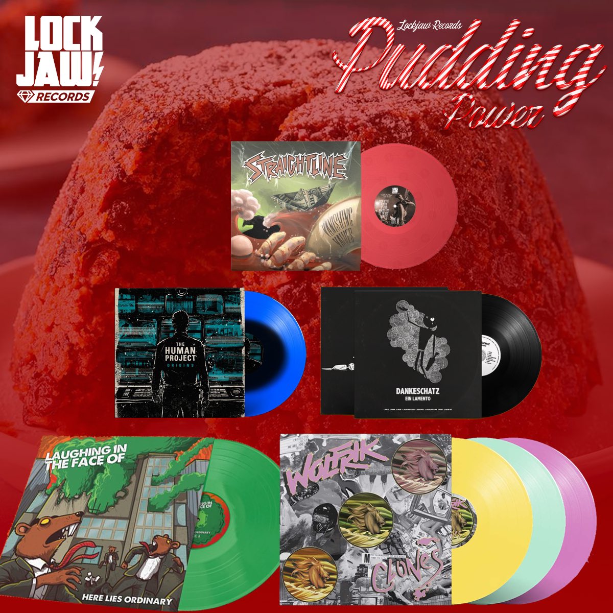 🎁 HOLIDAY BUNDLE DEALS 🎁 

HEADBANGERS PUDDING - A pudding to swing around and bang your head to! Big fast riffs from the Lockjaw Catalogue

lockjawrecords.co.uk/shop/headbange…