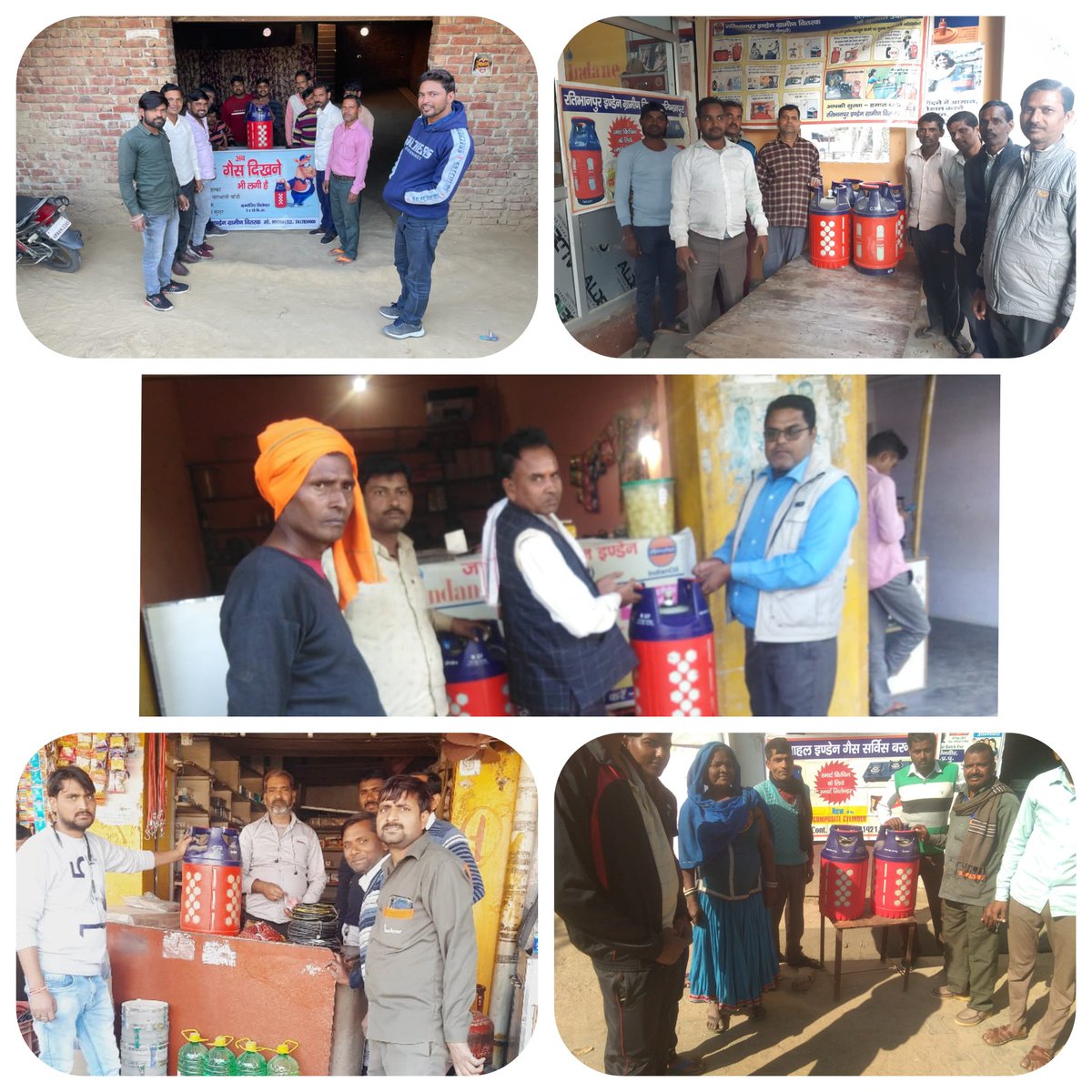 LpgIndane's tweet photo. Today, a composite #LPG cylinder camp was organized by #Indane distributors in Mainpuri district, in which the general public was informed about the characteristics of composite cylinders and motivated to take DBC and new connections.
@IoclAgraIDO 
@Shyamal35759390 
@akadk12 https://t.co/to12hRxYCv