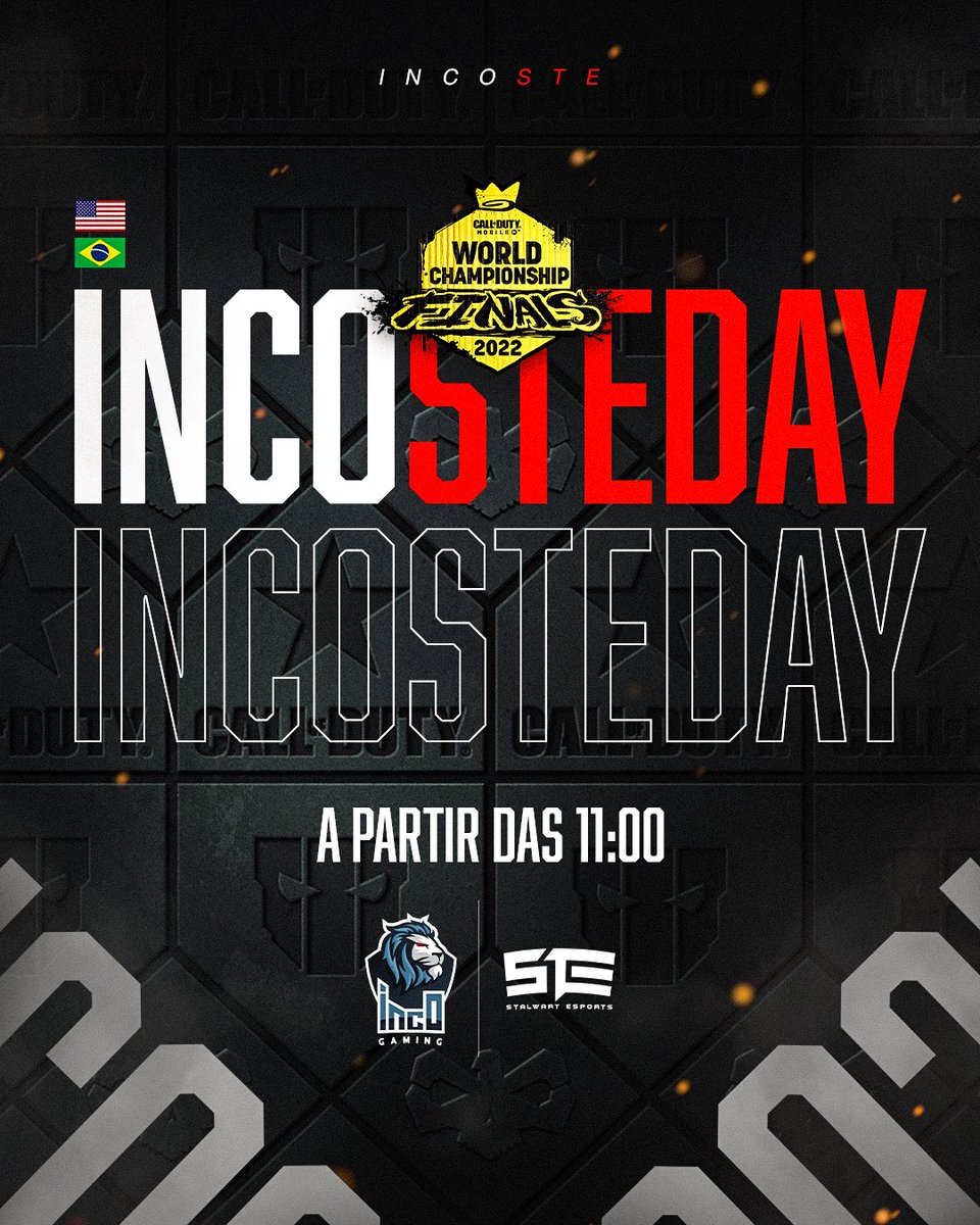 iNCOGamingBR's tweet photo. #GAMEDAY - Hoje às 11 horas será nosso primeiro jogo das finais do mundial de CODM!  🔥

Entre no nosso Discord para participar de nossa arquibancada, e veja o sonho acontecer conosco 💙

https://t.co/qfhwinAlYM

#GOINCO #GOSTE https://t.co/pgjKzCUmff