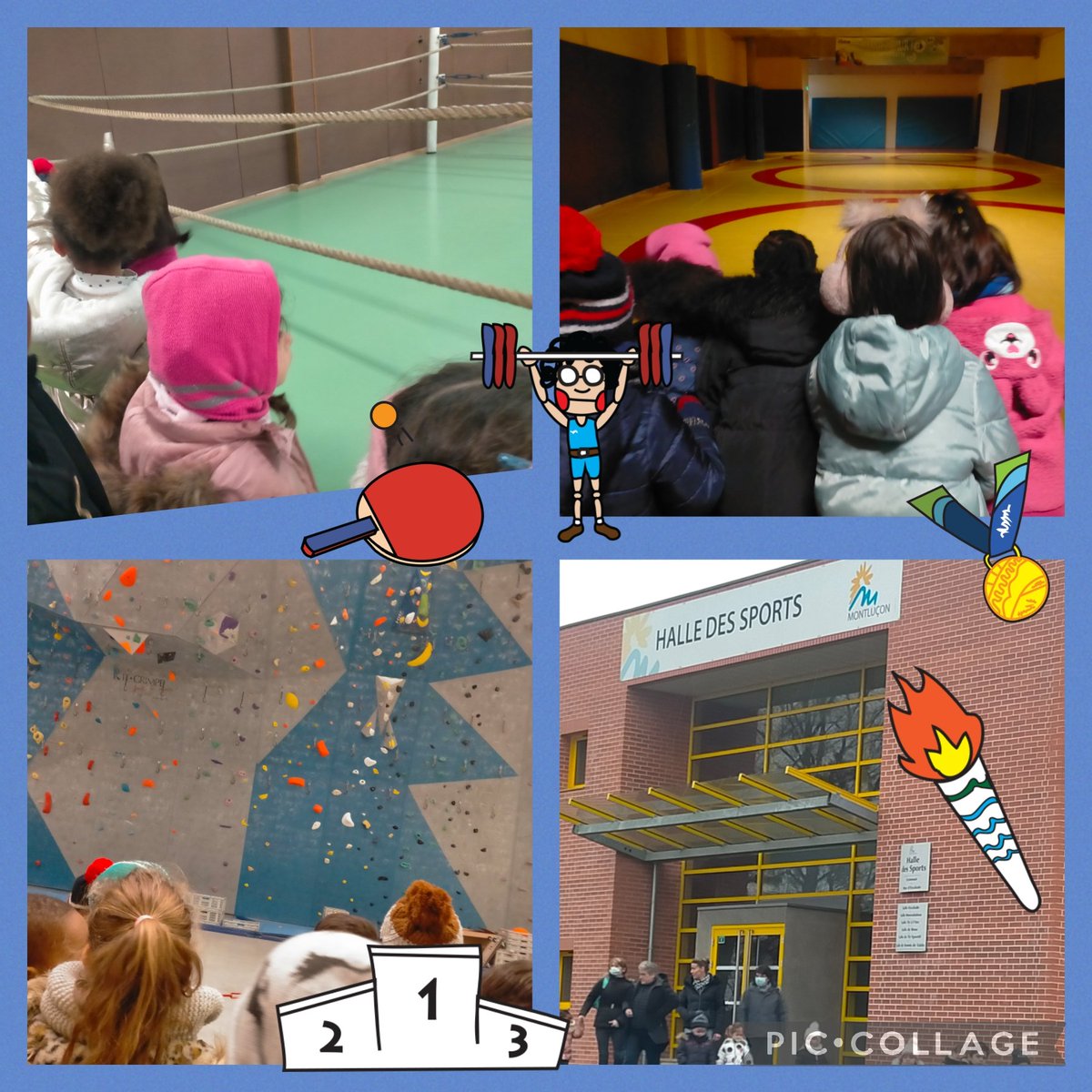 Pour terminer notre cycle tennis de table, toute l'école s'est rendue à la Halle des Sports pour jouer sur les grandes tables et visiter les salles des différents sports. <a href="/DSDEN_03/">DSDEN Allier</a> #generation2024 #sportalecole #maternelle #asptt #tennisdetable 
Les maternelles bougent!