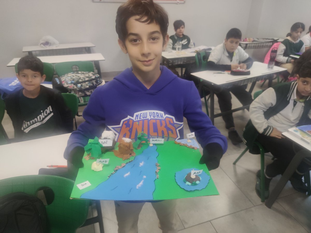 5. Sınıflarımız ile yeryüzü şekillerini oyun hamuru ile eğlenerek pekiştirdik. 😊 <a href="/cigdemkarakas16/">Çiğdem Karakaş</a> <a href="/DogaToroslar/">Doğa Koleji Mersin Toroslar Kampüsü</a>