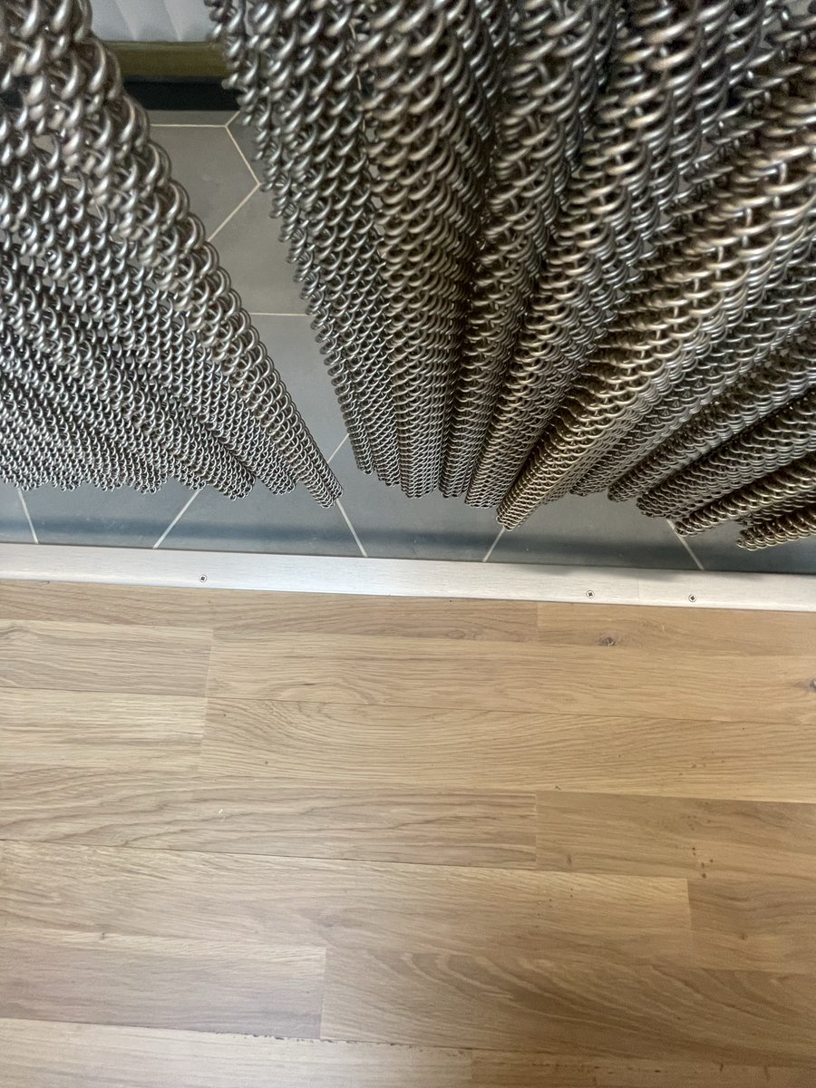 Another fantastic example of our coil mesh curtains providing a creative solution for this project!

The cafe felt the design complimented their space perfectly, and we agree!

Read more here: ow.ly/m3Bl50M4fXO

#interiordesigners #fitout #cafedesign #interiors #coilmesh