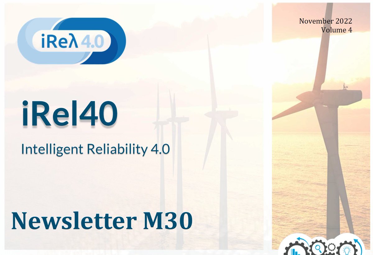 The iRel40 project consortium has prepared a fourth Newsletter (M30). The newsletter is accessible at irel40.eu/files/tao/img/…