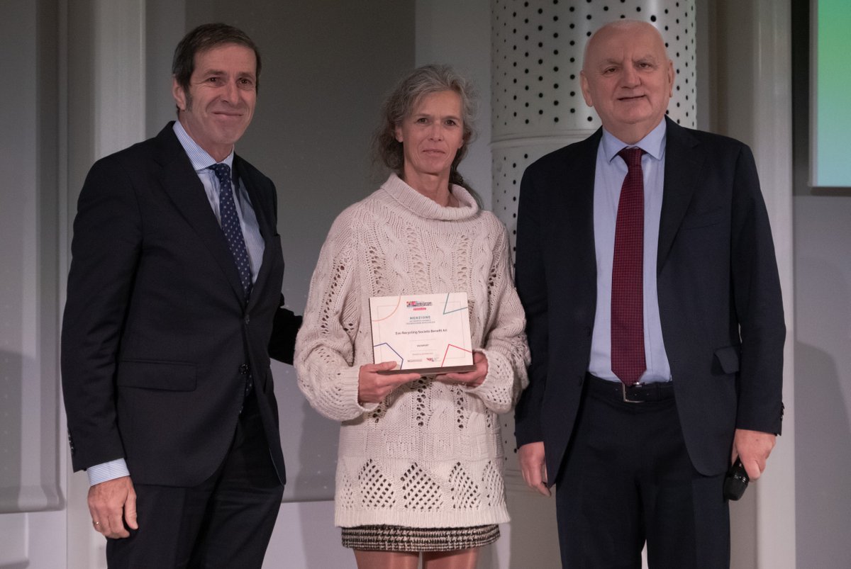 Il #14dicembre scorso è avvenuta la cerimonia di premiazione del Premio Innovatori Responsabili -
Regione Emilia-Romagna. #ESORecycling tra le menzioni per la categoria “Transizione ecologica”.