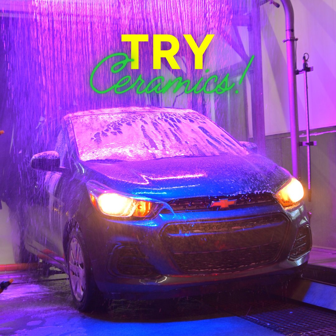 BusyBeeCarWash's tweet photo. All the cleanest and shiniest vehicles have one thing in common:
✨ Ceramics ✨

Give your car what it wants and help protect it against bugs, dirt, and other harmful elements by upgrading your membership to the Ultimate HoneyCoat package. https://t.co/gf9ckOBAWX