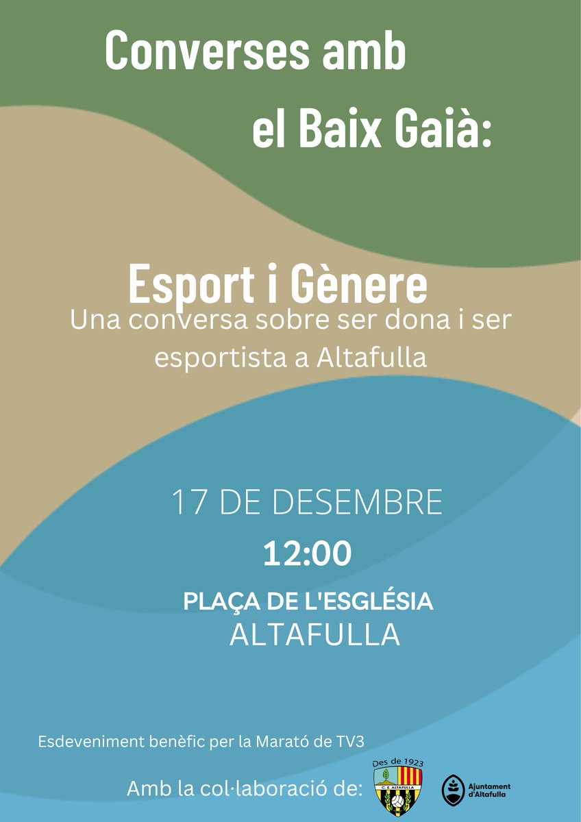 Ja queda res!
Demà començareu a veure el cartell pel poble.

A fer córrer la veu!