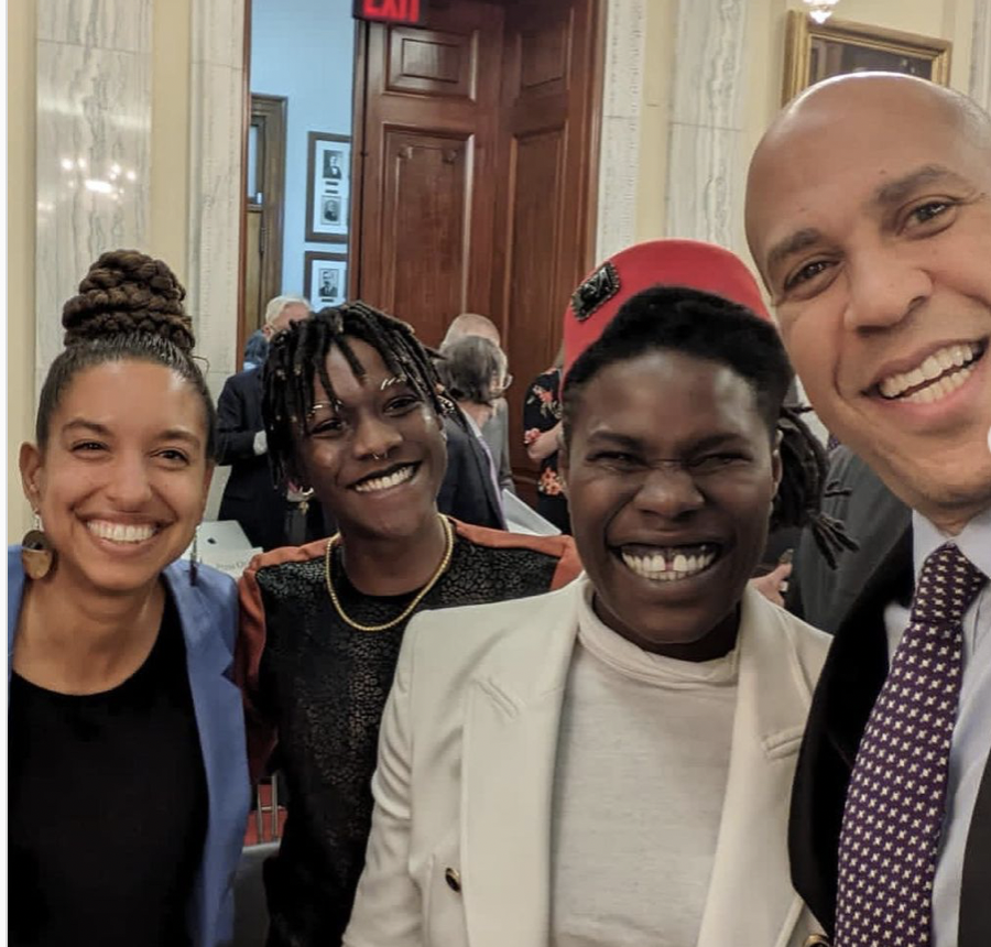 soulfirefarm's tweet photo. Repost from @leahpenniman - Testifying on Capitol Hill yesterday was a powerful and activating experience. I am grateful to Senator Booker for affording me the opportunity to speak about farm-to-community nutrition programs &amp; our community's rights to culturally relevant food. https://t.co/cfhWwIOX58